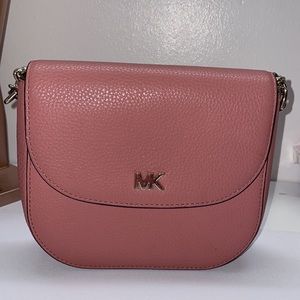 MK Pink Half Dome Crossbody